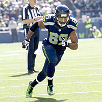 Seattle Seahawk receiver Doug Baldwin. Photo/Aaron Allen.